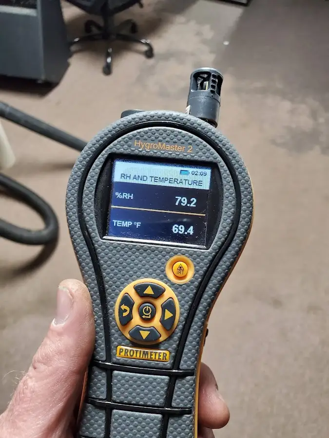 Moisture meter humidity assessment for Fire & Smoke Damage Restoration in Winter Haven